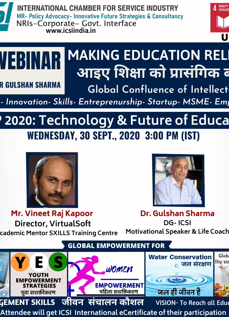 ICSI-1-NEP 2020 Technology and Future of Education