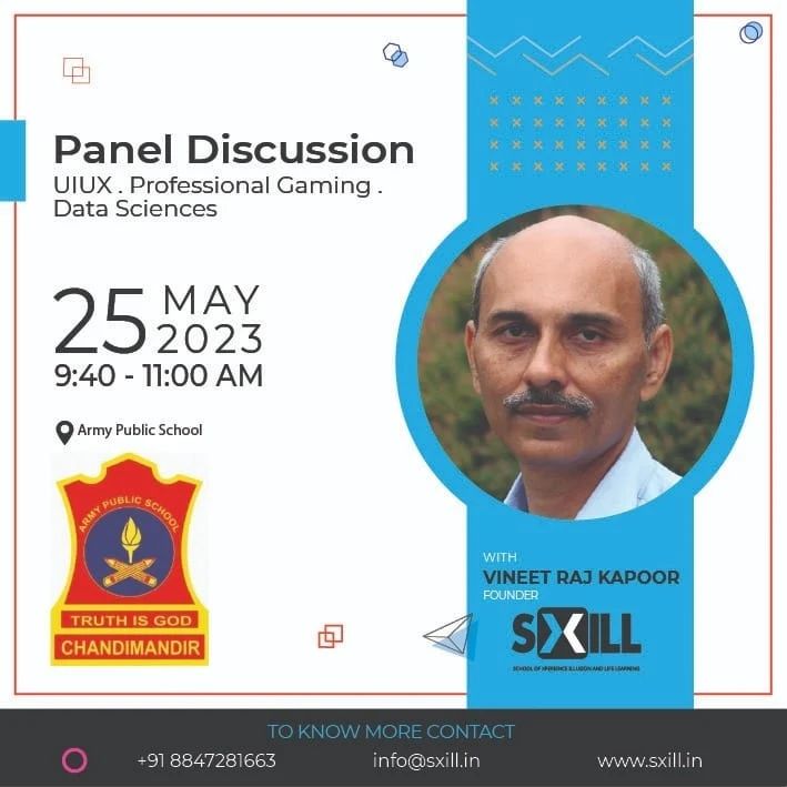 Vineet Raj Kapoor to be part of Panel Discussion on Careers at Army Public School